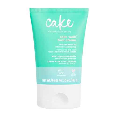 Cake Beauty Walk Triplemint Foot Cr?me, 3.5 Fluid Ounce
