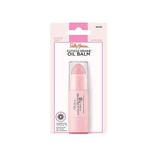 Sally Hansen Nail Treatment Cuticle Rehab Oil Balm | Infused with Natural Essential Oils & Vitamin E | Nourishes & Conditions Dry Nails & Cuticles