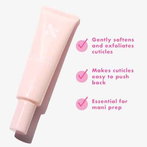 Olive & June Cuticle Remover | Exfoliates & Softens Dry Skin | No Clipping Needed | Avocado, Argan & Jojoba Oil | Fragrance-Free, Vegan & Cruelty-Free | 30mL / 1oz