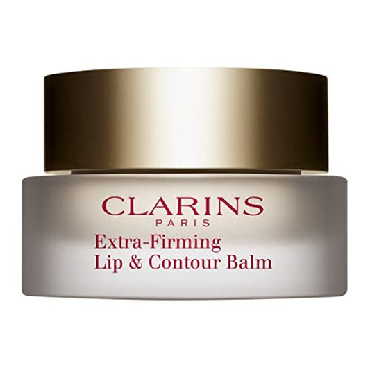 Clarins Extra-Firming Lip and Contour Balm | Deeply Hydrates, Softens and Repairs Dry, Chapped Lips | Visibly Smoothes Fine Lines and Wrinkles | Rich In Vitamin E and Antioxidants | 0.5 Ounces