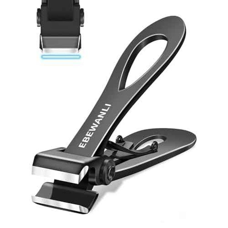 Straight Nail Clipper, 17mm Wide Jaw Opening Toe Nail Clippers, Extra Large Toenail Clippers for Thick Toenails, Heavy Duty Toenail Clippers for Seniors, Men, Women