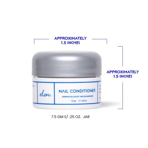 Elon Lanolin Nail Strengthener - Conditions Nails & Protects Cuticles | 2-Pack (7.5g Jars)