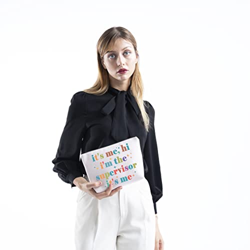 TSOTMO Boss Leader 'It's Me, Hi I'm The Supervisor' Retirement Gift for Secretary