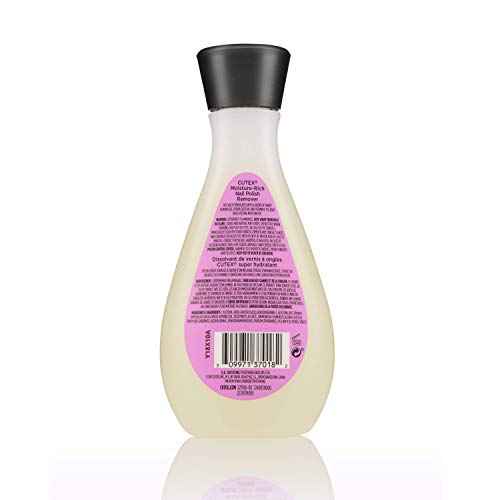Cutex Moisture-Rich Nail Polish Remover with Sweet Almond and Jojoba Oil, 6.7 fl. oz.