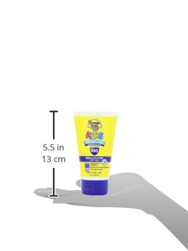 Kids Sunscreen Lotion SPF 100 - Max Protect & Play, Water Resistant, 4oz | Ideal for Outdoor Fun