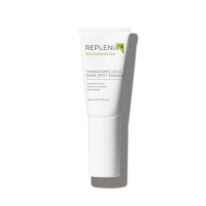 Replenix Tranexamic Acid Dark Spot Treatment, Daily Medical-Grade Topical Discoloration Serum for Uneven Skin Tone, Gluten, Paraben, Fragrance & Cruelty Free (0.5 oz)