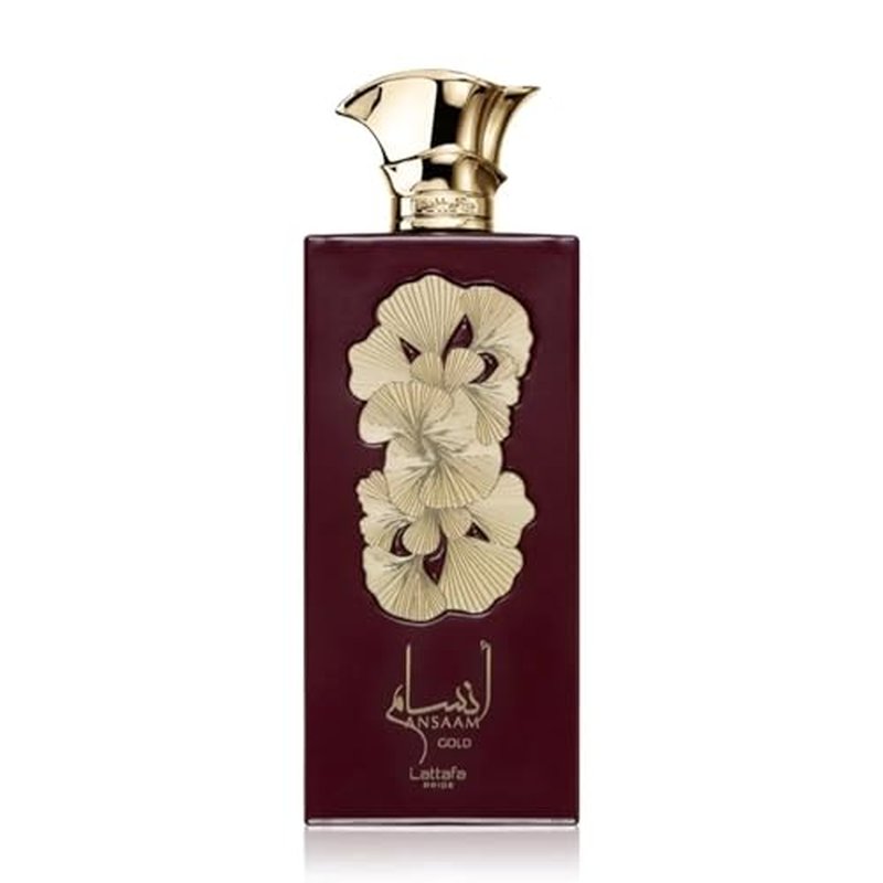 Lattafa Pride Ansaam Gold For Unisex 3 Piece Gift Set (3.4 Fl Oz EDP + 0.65 Fl Oz EDP + 6.67 Fl Oz Deo)