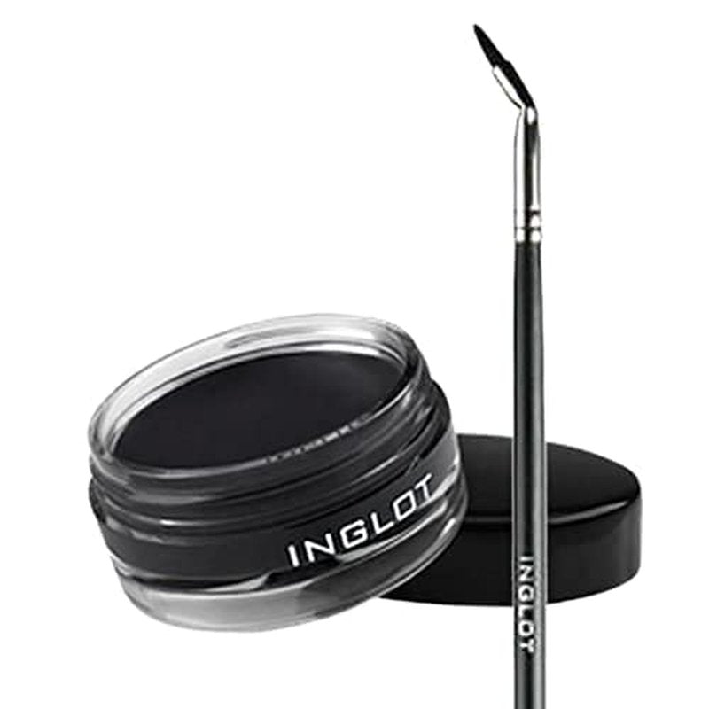 Inglot AMC Eyeliner Gel 77 - Long-Lasting Waterproof Formula | Precision Brush Included