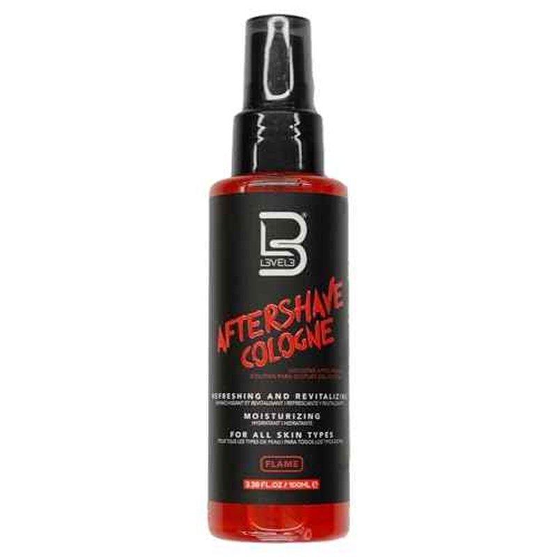 L3 Level 3 After Shave Spray Cologne - Softens Skin - Refreshes and Relieves Face and Skin - Moisturizing Formula Level Three After Shaving