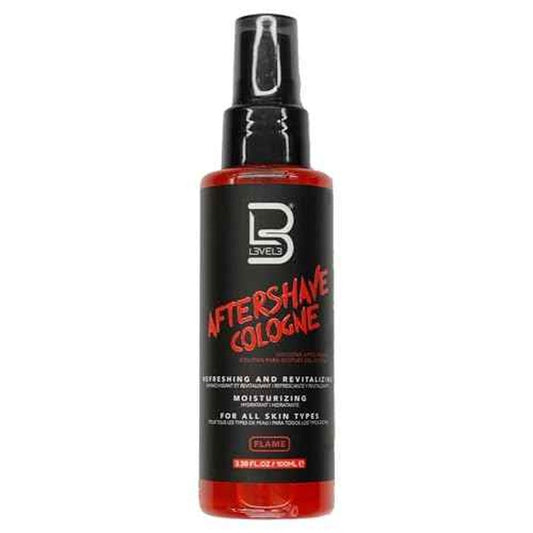 L3 Level 3 After Shave Spray Cologne - Softens Skin - Refreshes and Relieves Face and Skin - Moisturizing Formula Level Three After Shaving