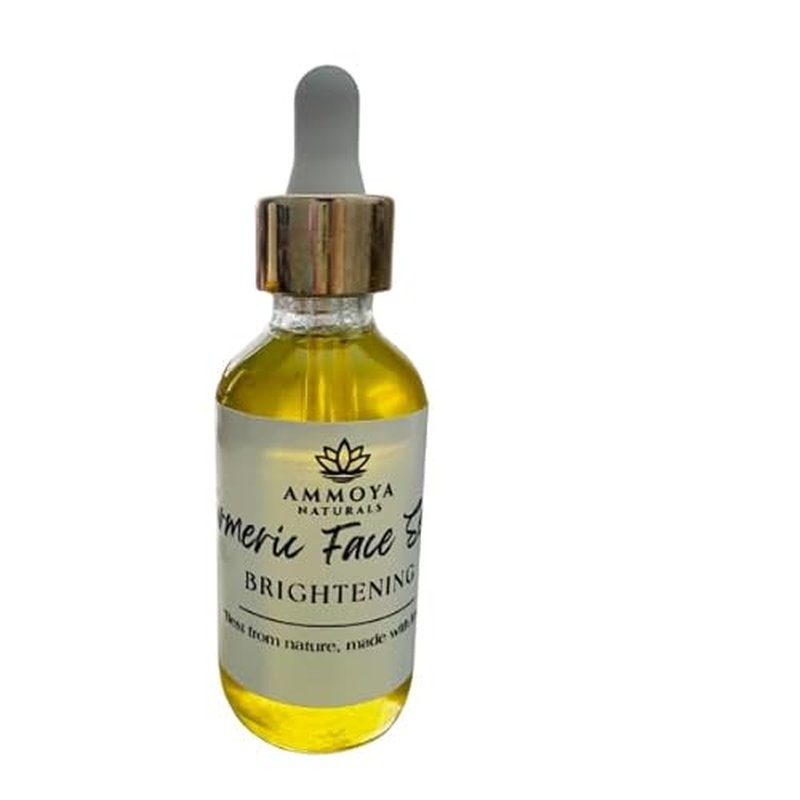 Turmeric Brightening Face Oil ? Lightweight Botanical Oil Blend for Radiant, Nourished Skin for all skin types (4 Ounces)