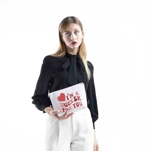 TSOTMO Rock Band Make Up Bag Singer Album Gift I¡¯m A Sucker For You Bag Gift For Band Fans (SUCKER)