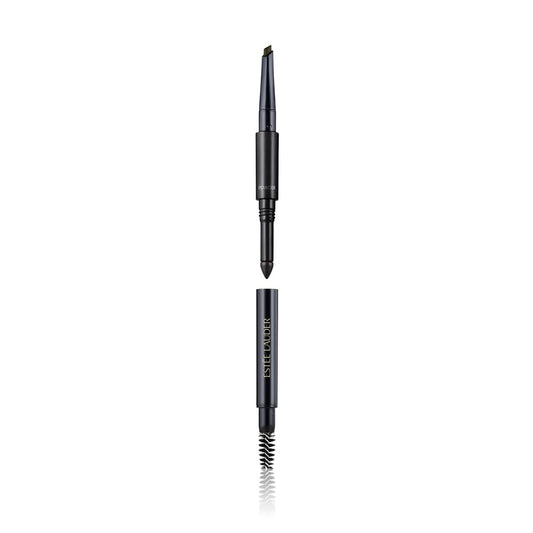 Estée Lauder The Brow Multi-Tasker 3-in-1 Tool | Eyebrow Pencil, Powder and Brush, 05 Black