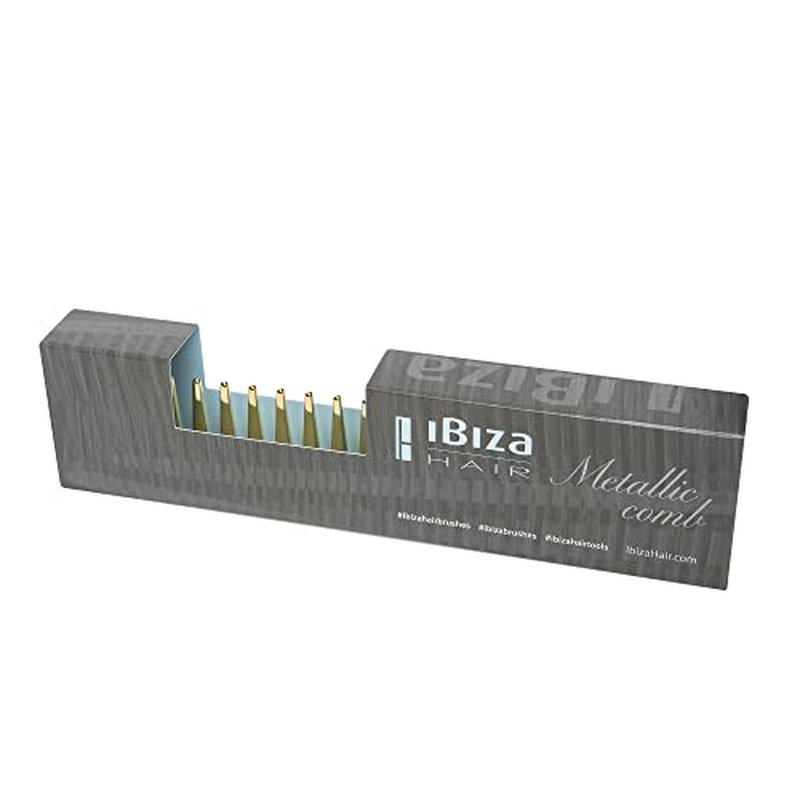 Ibiza Hair Detangling Comb | Large Wide Tooth Detangler Comb | Ideal for Straight or Curly Hair | Wet or Dry | Professional-Grade Styling Comb for Men and Women