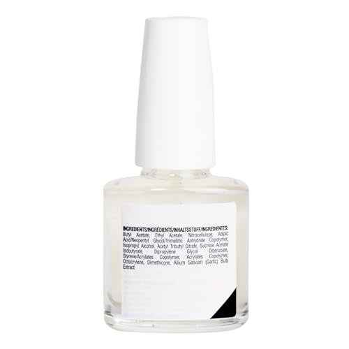 Ruby Kisses Nail Treatment, Garlic Nail Strengthener, Nail Growth & Repair, Strengthening Polish for Thin Damaged Nail, Stops Splits, Chips and Cracks, Infused with Garlic & Vitamin E (1 PACK)