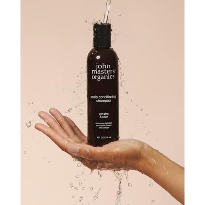 John Masters Organics Scalp Conditioning Shampoo 16 oz |70%+ Organic Ingredients |Anti-Dandruff | Dry Scalp