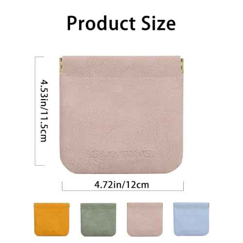 RIGHT AWAY 3 PCS Small Makeup Bag for Purse,Mini Cosmetic Organizer Make Up Bag for Women,Squeeze Coin Purse Pouch,Portable Tiny Makeup Pouches for Cosmetic Accessories,Lipstick, Jewelry, Card, Coins