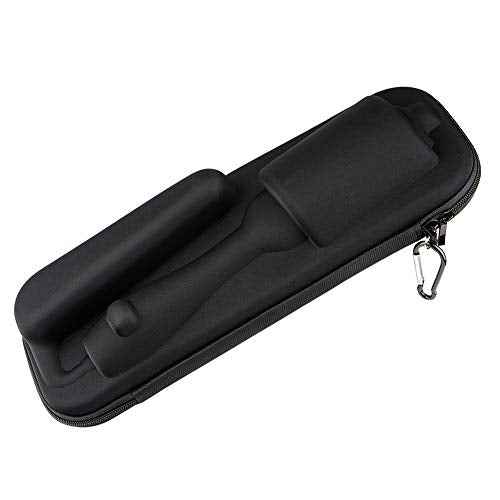 Brappo Hard Portable Travel Case compatibility Revlon One-Step Volumizer Original 1.0 Hair Dryer and Hot Air Brush.(Case Only) (Black)