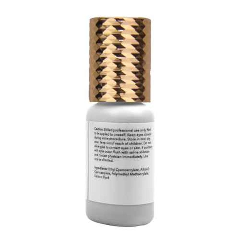 GladGirl False Eyelash Extension Glue - Volume Plus 5ml - Fast Dry Time of 1-2 Seconds - Maximum Eyelash Extension Bond - Ultra Black