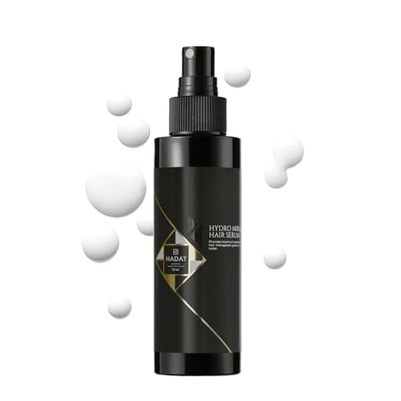 HADAT Hydro Miracle Hair Serum ? Heat Protectant for Frizz Control, Shine & Detangling ? Made in Israel ? Sulfate & Paraben Free ? For All Hair Types ? 3.70 fl oz