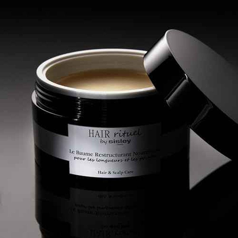 Sisley Paris Hair Rituel Restructuring Nourishing Balm - 125 g - Pre-Shampoo Deeply Nourishing Balm for Damaged, Dry & Brittle Hair - Intensely Nourishes, Restores & Restructures