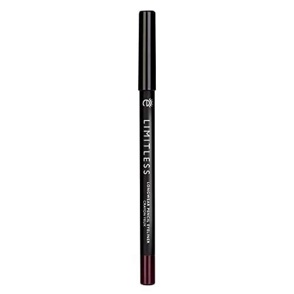 Eyeko Limitless Long-Wear Pencil Eyeliner - Manifest Plum Purple - Waterproof Creamy Formula 0.5g
