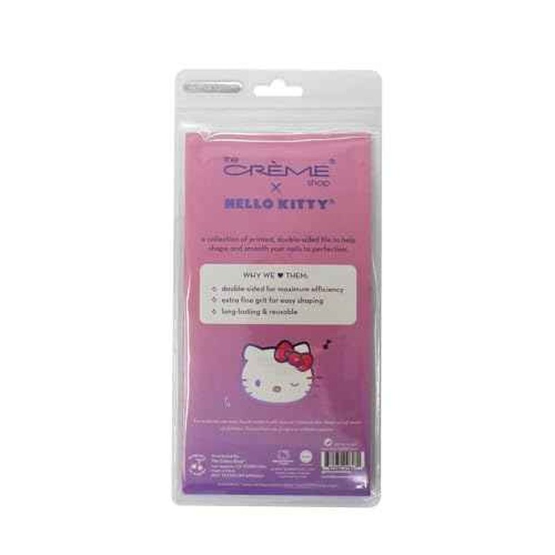 The Cr?me Shop X Hello Kitty Smooth Perfection Nail Files Nail Files for Natural Nails, Nail Tools (Set of 3)