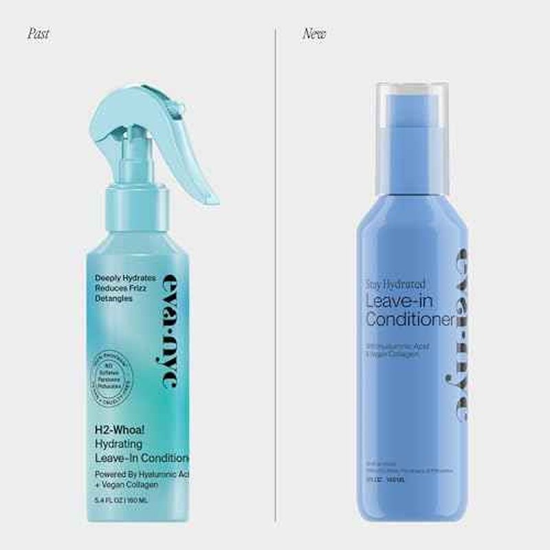 Eva NYC H2-Whoa Hydrating Leave-In Conditioner, Inflused with Hyaluronic Acid and Vegan Collagen, 5.4 fl oz