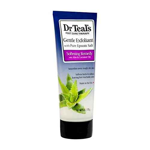 Dr. Teal's Gentle Exfoliant Foot Scrub With Epsom Salt 6 Ounce