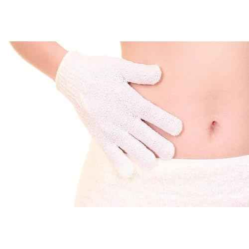 Exfoliating Bath Gloves, Pack of 4