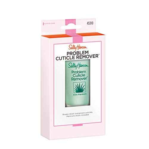 Sally Hansen Nail Treatment Problem Cuticle Remover¢â | Eliminates Thick & Overgrown Cuticles | pH-Balanced Formula Infused with Aloe Vera | Gently Soothes & Conditions Cuticles