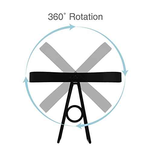 JOYOEIKON Classic Dual Sided 5X and 1X Magnifying Makeup Mirror and Tabletop Standing 360¡Æ Rotation Vanity Mirror,Desktop Cosmetic Mirror (Chrome)