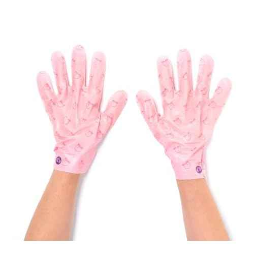 TONYMOLY I¡¯m Lovely Peach Hand Mask ? Hydrating & Moisturizing Korean Hand Treatment Gloves with Peach, Plum & Honeysuckle Extracts ? Phone Screen Friendly, 5pk