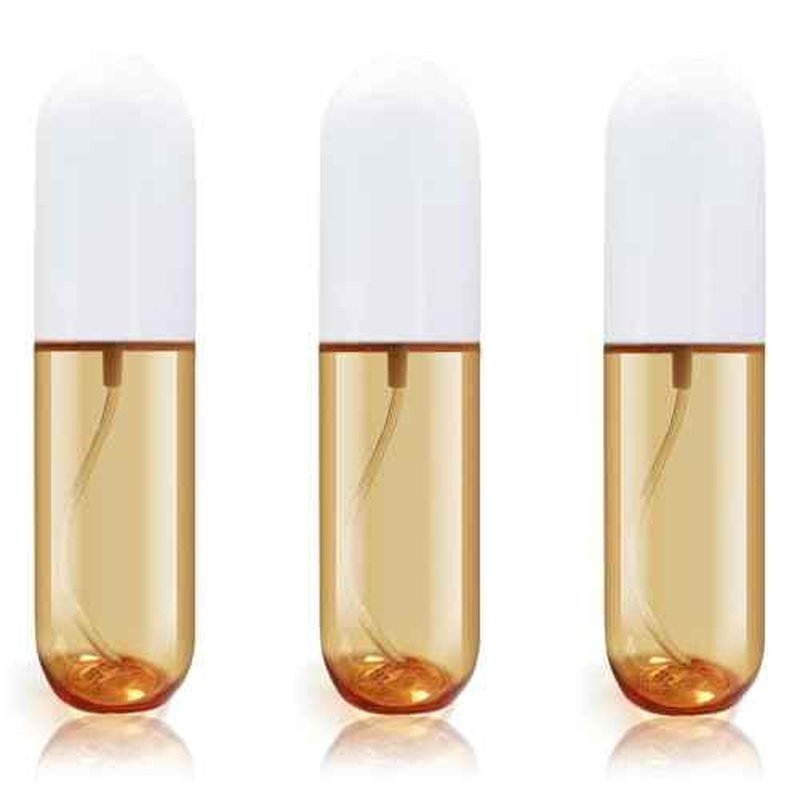YOCASII 3PCS Spritzer Bottles, 2oz Mini Spray Bottle, Spray Water Bottle for Hair and Travel Containers for Toiletries, Travel Spray Bottles Tsa Approved, Mister Bottle for Hair Spray, Toners & Face