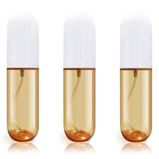 YOCASII 3PCS Spritzer Bottles, 2oz Mini Spray Bottle, Spray Water Bottle for Hair and Travel Containers for Toiletries, Travel Spray Bottles Tsa Approved, Mister Bottle for Hair Spray, Toners & Face