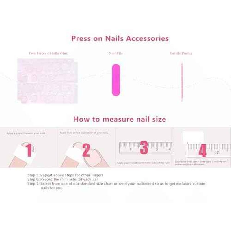 LOVFUL Press on Nails Gothic Romance| Handmade with Full Covered Crystals| Reusable Fake Nails| Square Mid length 1.7in| H333-M