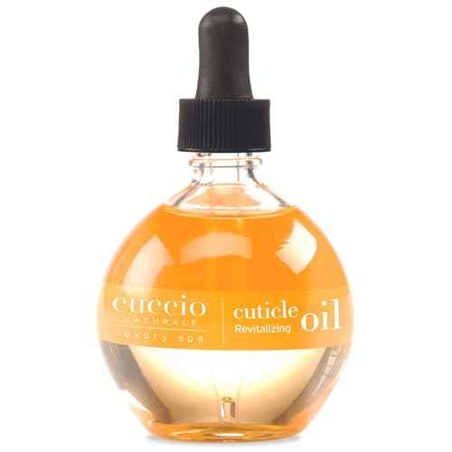 Cuccio Naturale Revitalizing- Hydrating Oil For Repaired Cuticles Overnight - Remedy For Damaged Skin And Thin Nails - Paraben /Cruelty-Free Formula - Milk And Honey - 2.5 Oz