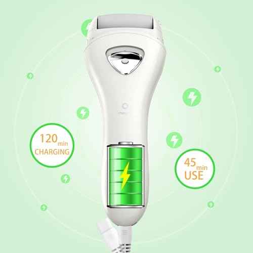 Electric Foot Callus Removers Rechargeable, Portable Electronic Foot File Pedicure Tools, Electric Callus Remover Foot Scrubber Kit, Professional Foot Care Ideal Gift for Dead, Hard Cracked Dry Skin