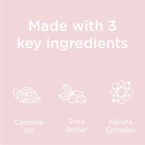 Karuna Hydrating+ Hand Sheet Mask, Creamy Oil-Infused Hand Mask with Camellia Flower, Soothe & Moisturize Dry Hands, Reformulated - 1 Count