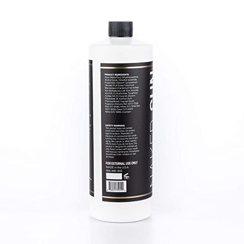 Naked Sun Honey Glow Violet Spray Tan Solution - 32 oz Airbrush Sunless Self Tanning Spray