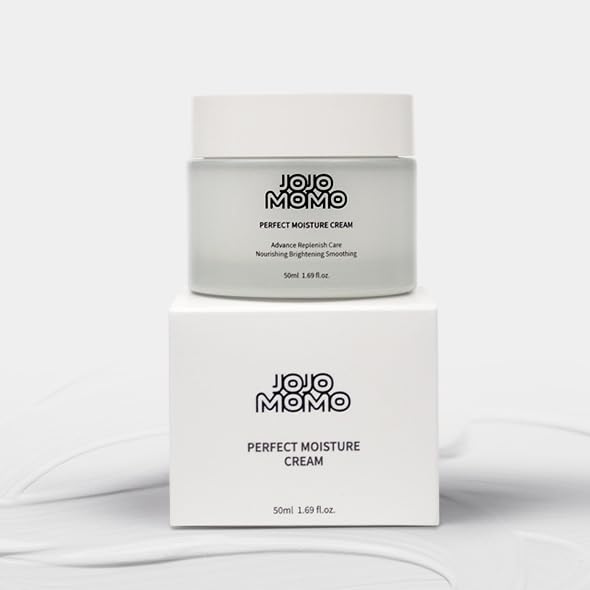 Moisture Cream - Lightweight K-Beauty Face Cream for Hydration | 50ml Daily Moisturizer for Makeup Prep