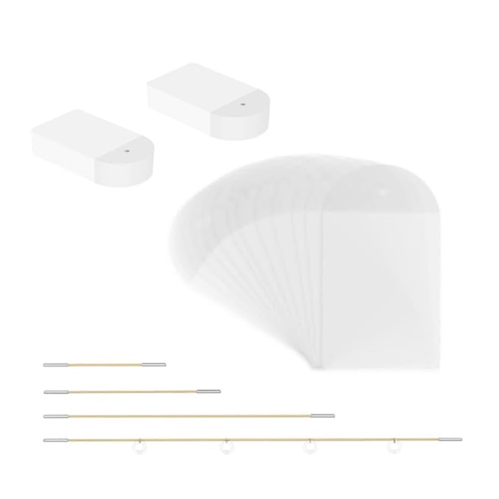 LadPemo 100pcs 8 Band Face Lifting Tapes with Strings LG-FH-DSSLT-1230-A04
