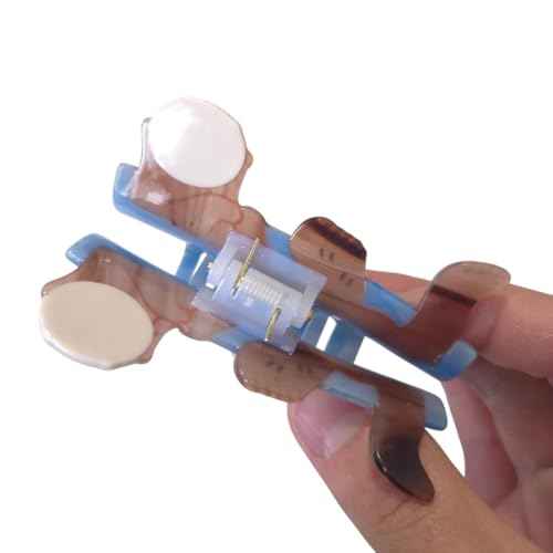 Novelty Otter Hair Clip,Acetate Claw Clips,Cute Hair Clips for Women,Brown