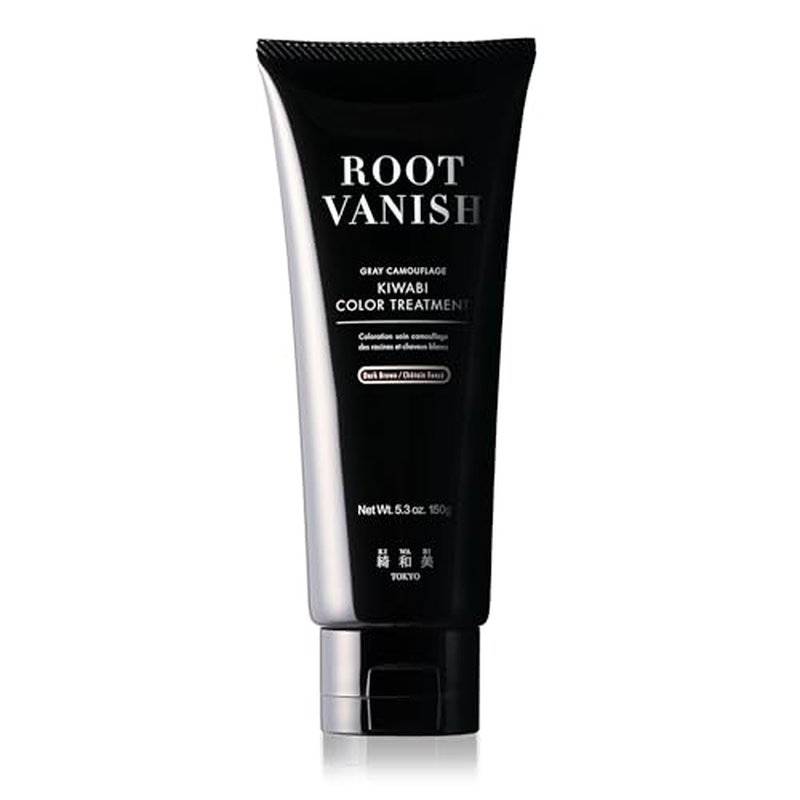 Color Treatment for Gray Coverage ? Subtle, Gradual Semi-Permanent Hair Color ? Hydrating, Sulfate-Free, Ammonia-Free, Vegan Color Depositing with 31 Botanical Extracts (Dark Brown)