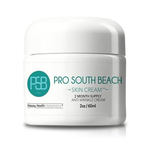 Pro South Beach Skin Cream - 2 Month Supply Anti Wrinkle Cream - Our Best Anti Aging Cream for Women - Anti Wrinkle Cream for Men - Anti Wrinkle Cream for Women - Day & Anti Wrinkle Night Cream