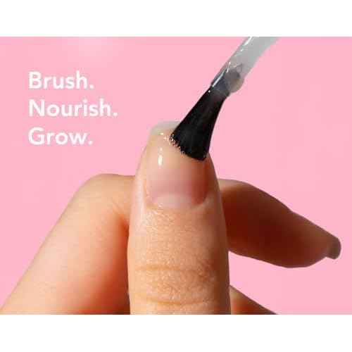 Liaison UltraGrow Nail Serum for Growth and Strength with Keratin Complex, Olive Oil & Vitamin E | Dermatologist-Tested to Support Weak, Brittle, Splitting Nails