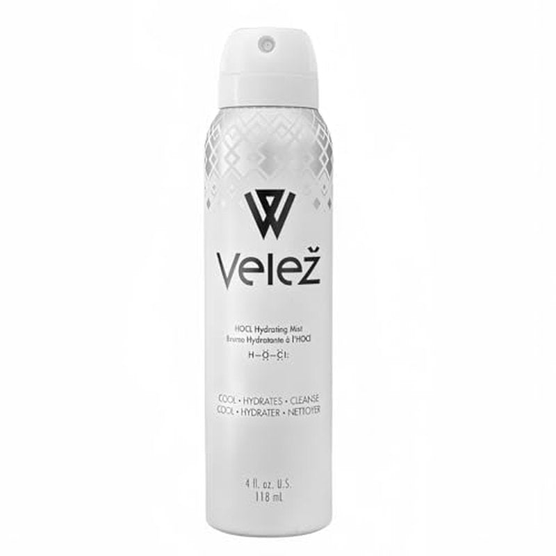 Vele? HOCL Hydrating Face Mist, Gentle Facial Spray, Versatile Fusion of Hypochlorous Acid + Pure Water, Refreshes, Soothes & Cleans The Skin, 4 Fl Oz