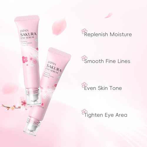 9PCS Japan Sakura Skin Care Set, Sakura Skin Care For Teens 10-12, Skincare For Girls 10-12, Teen Skin Care Kits For Girls Ages 11-14 With Toner,Cleanser,Eye Serum,Face Serum,Face Cream