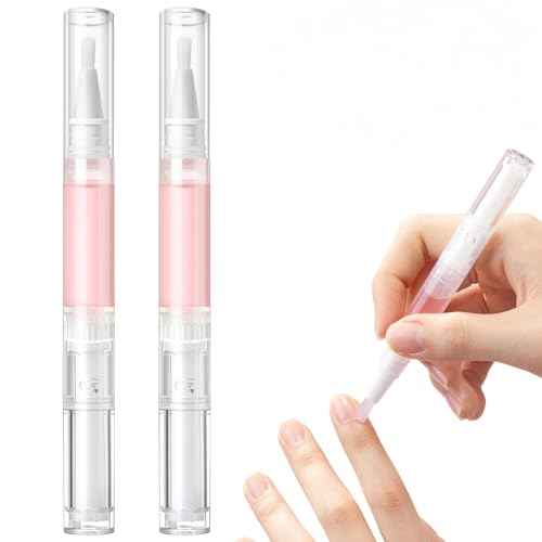 Radiant Nail Growth Oil, Nail Strengthener, Cuticle Oil for Nails, Moisturize Strengthen Nail Care Oil, Finger Edge Manicure Nourishing Pen, Anti-hangbnail removal, Nail Skin Edge Care (Rose)