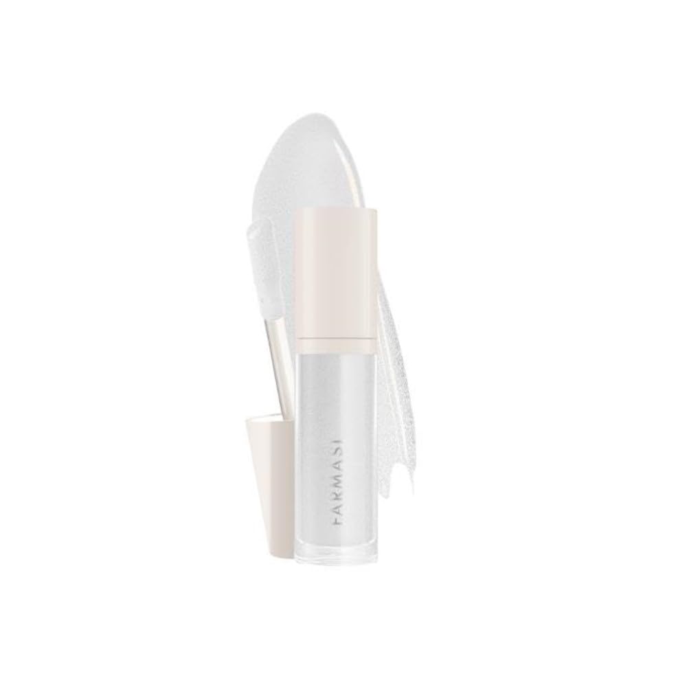 FARMASi Tinted Lip Plumper, Plumping Lip Gloss, Promoting Natural Circulation for Fuller, Younger Looking Lips, Hydrating, High-Shine, Volumizes, Lover
